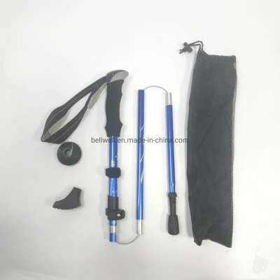 Bâton de Randonnée Pliant Trekking Pole Aluminium