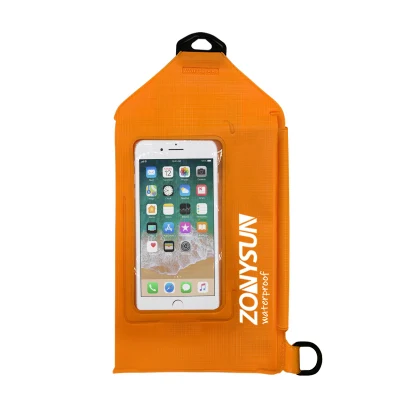 2021 Vente en gros PVC Outdoor Cycling Sac étanche Transparent Sling Bag Sacs de téléphone portable