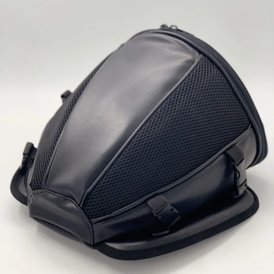 Vente en gros d'accessoires de moto noir équipement de stockage de pièces de moto sac de queue vélo sac de sport